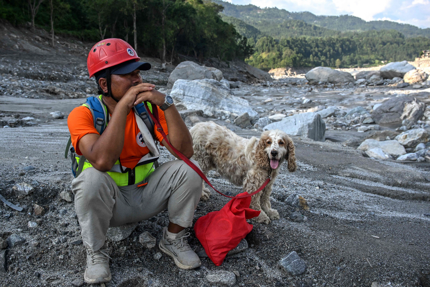 NEPAL-DISASTER-LANDSLIDE-FLOOD <YONHAP NO-5598> (AFP)