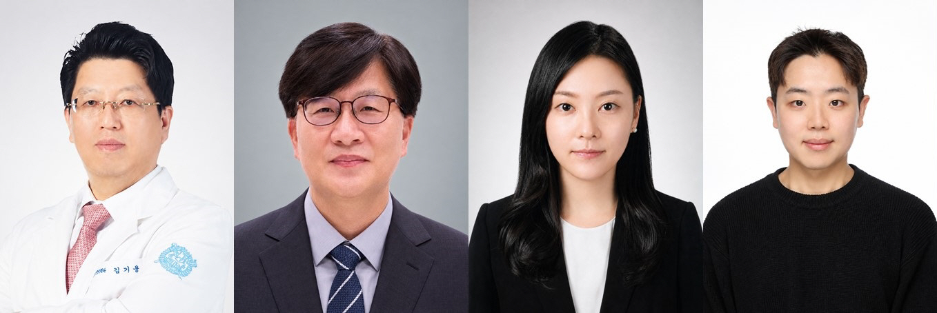 [사진] 분당서울대병원 정신건강의학과 김기웅 교수, KAIST 전기및전자공학부 유승협 교수, 서울대학교 박예승 연구조교수, KAIST 채현욱 박사(왼쪽부터) (1)
