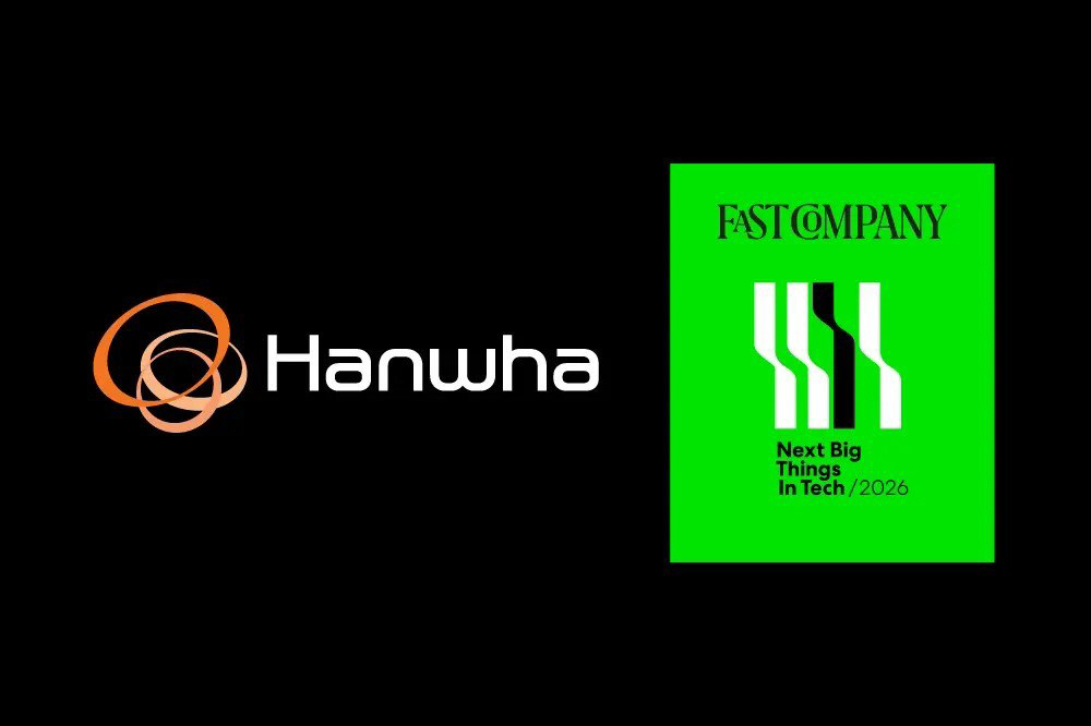 [사진] Hanwha recognized on Fast Company’s 2026 Next Big Things in Tech list