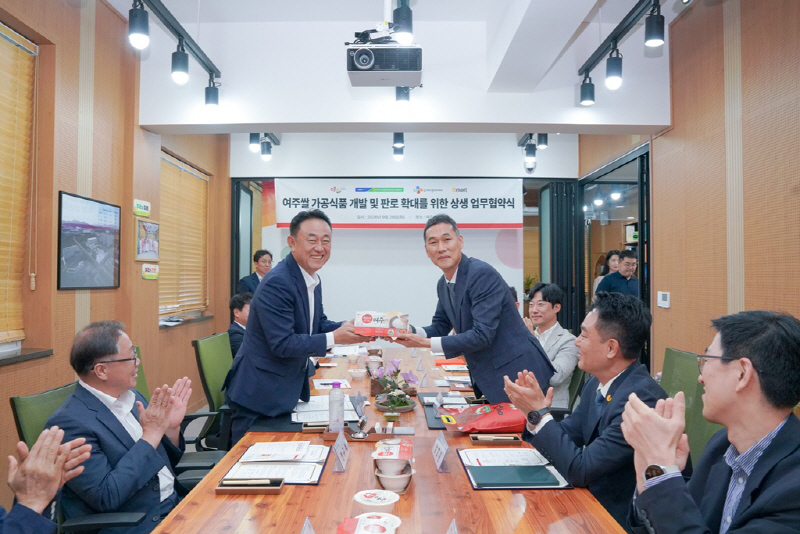 02-여주시, CJ제일제당·이마트와 손잡고 여주쌀 판로 확대(1)