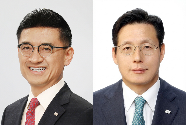 김미섭(왼쪽)·허선호 미래에셋증권 대표