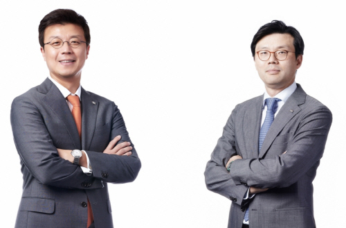 최창훈(왼쪽)·이준용 미래에셋증권 대표이사