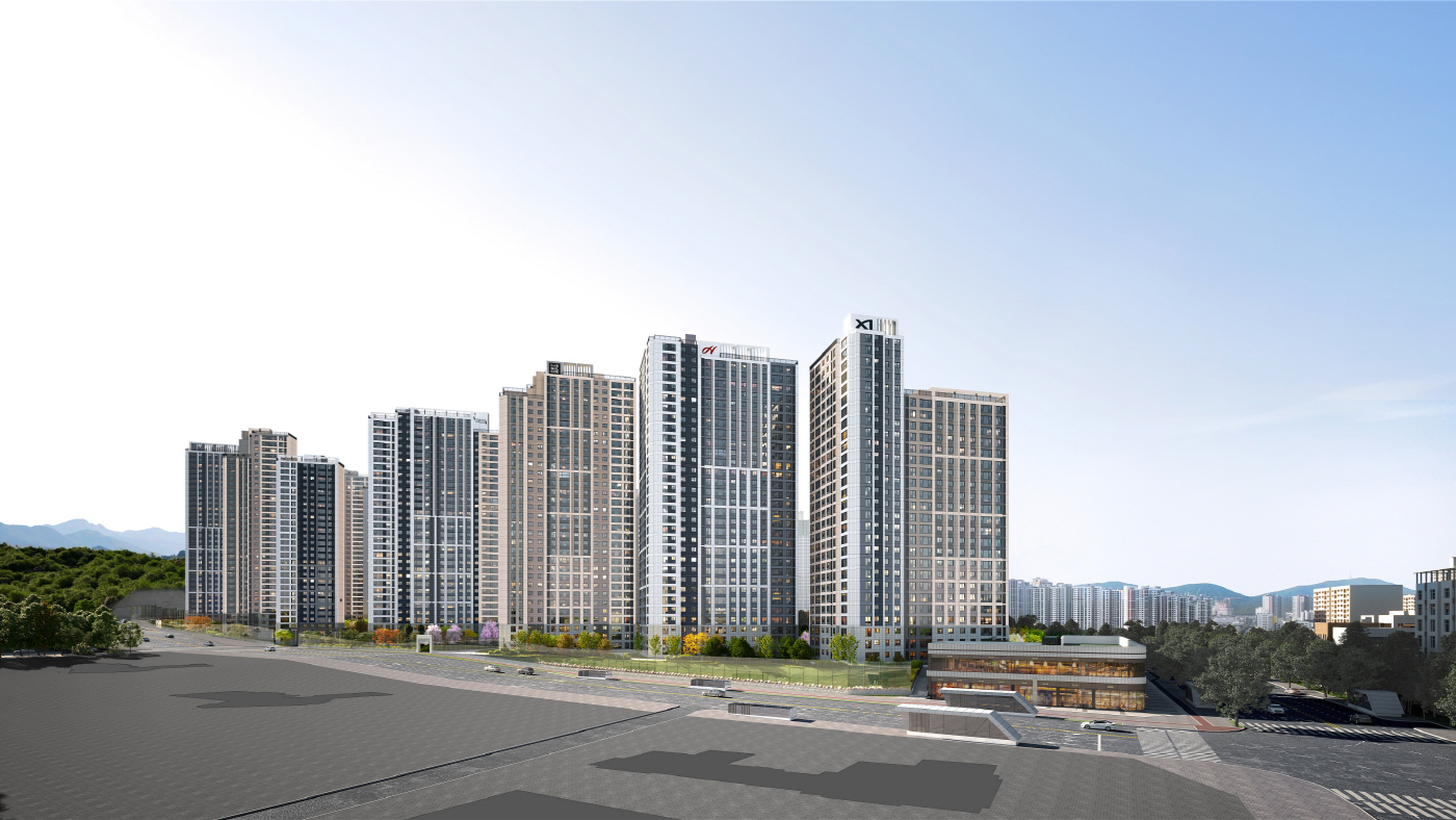 산곡역자이힐스테이트&풍경채 투시도 (1)