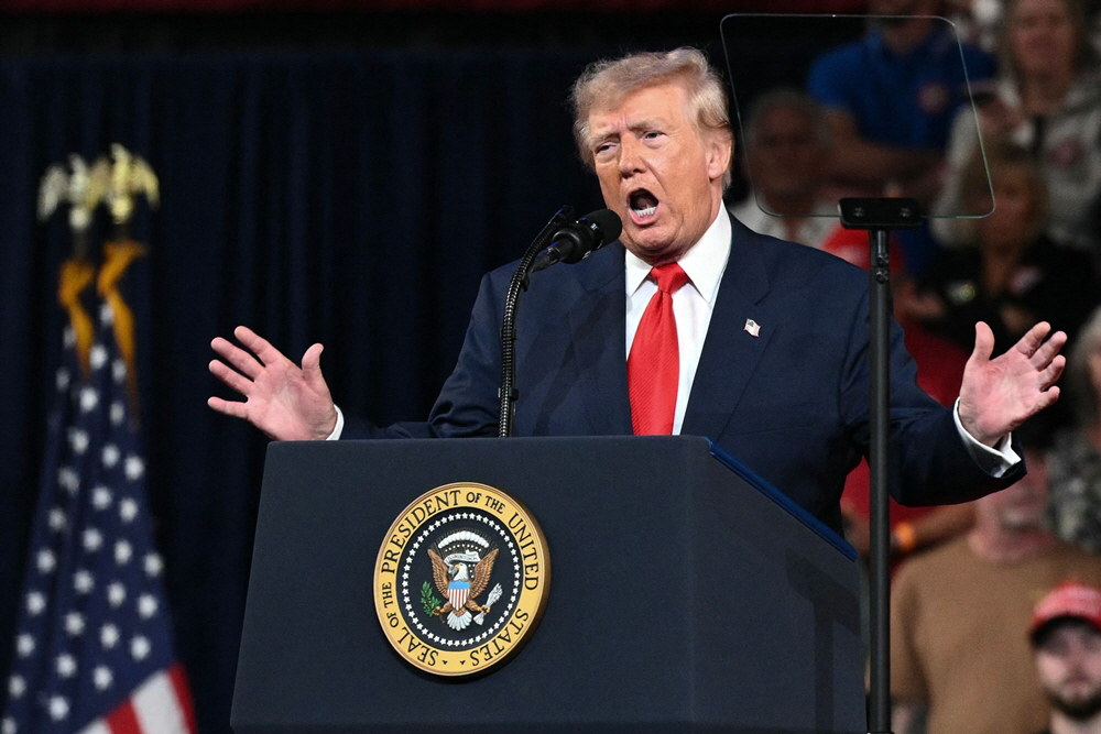 US-POLITICS-TRUMP <YONHAP NO-1779> (AFP)