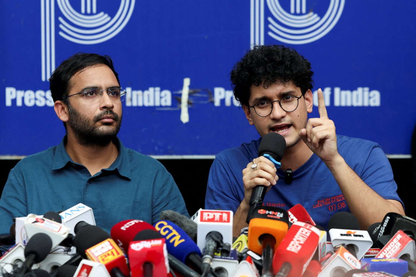 INDIA-POLITICS/GEN Z <YONHAP NO-5149> (REUTERS)