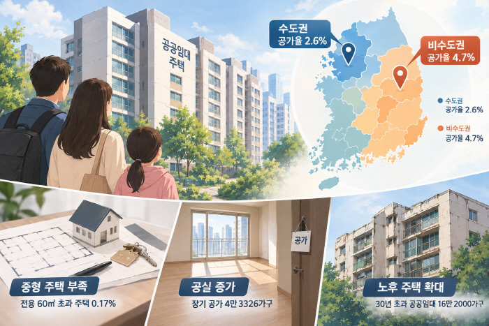 공공임대주택 일러스트