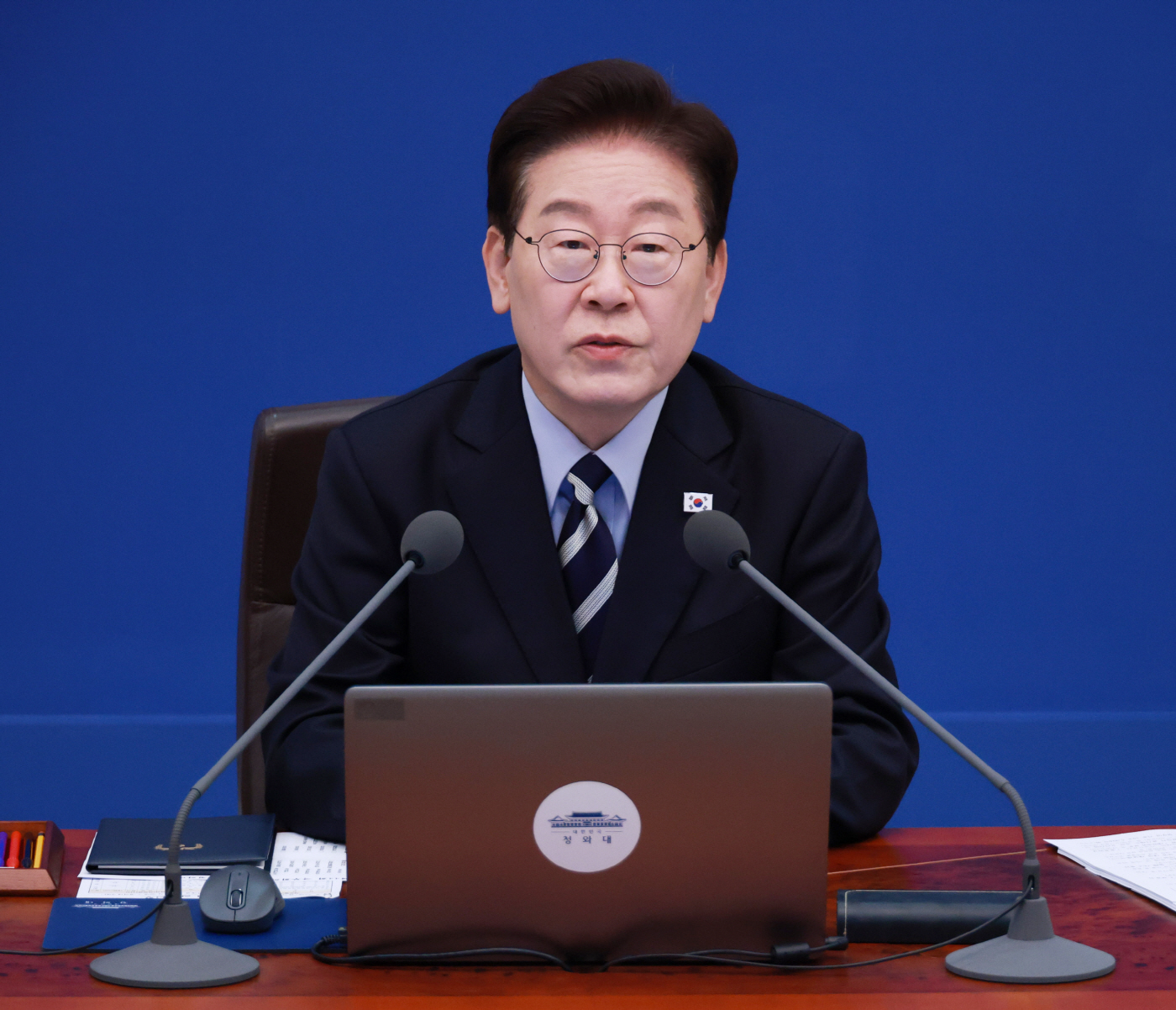 이재명 대통령, 국무회의 발언<YONHAP NO-2553>