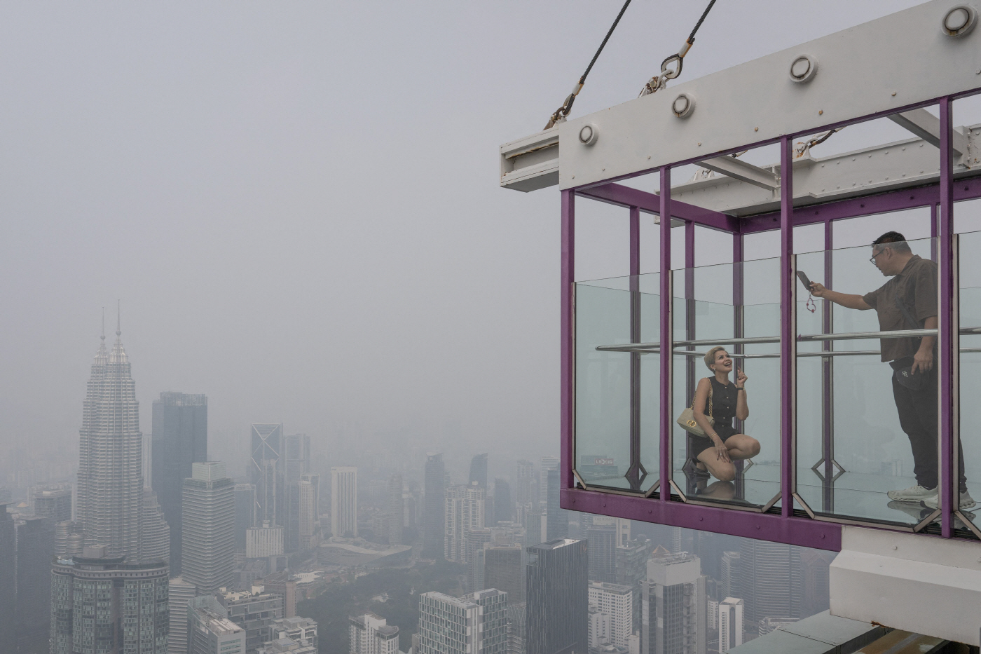 MALAYSIA-INDONESIA-SINGAPORE-HAZE-POLL... <YONHAP NO-4673> (AFP)