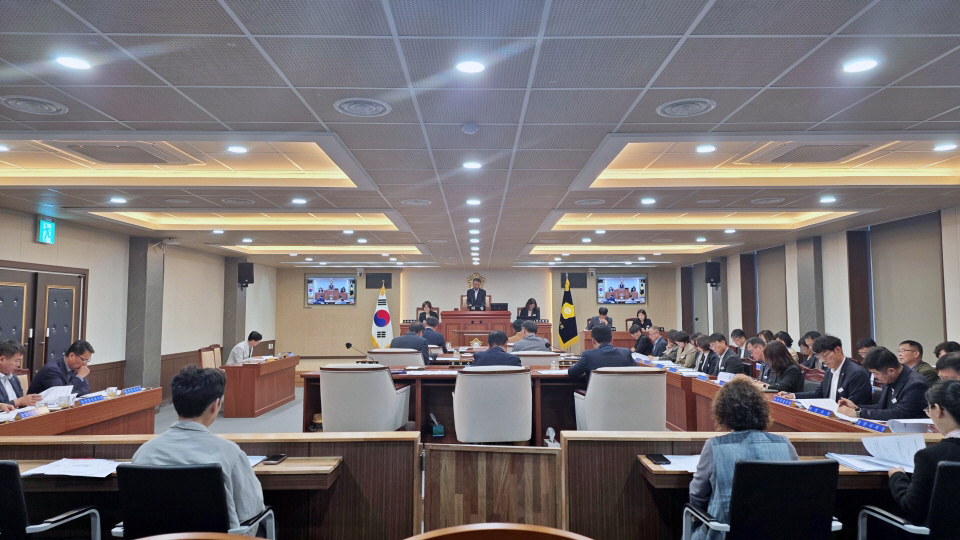 3. 제388회 장수군의회 임시회 개회