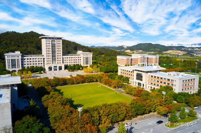 선문대학교 전경