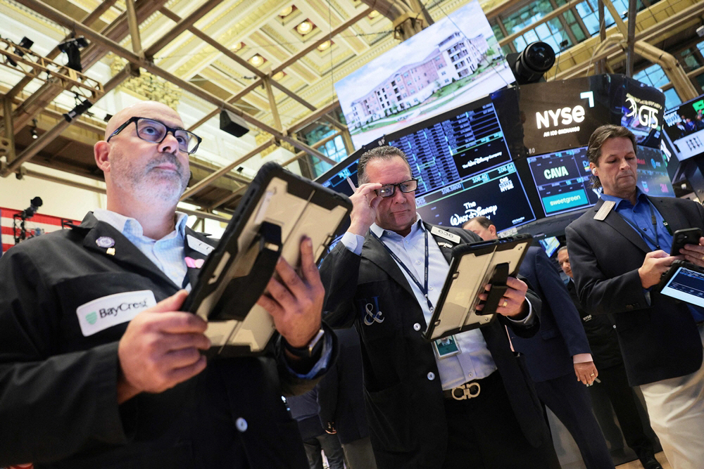 US-STOCK-MARKET-REACT... <YONHAP NO-8323> (Getty Images via AFP)
