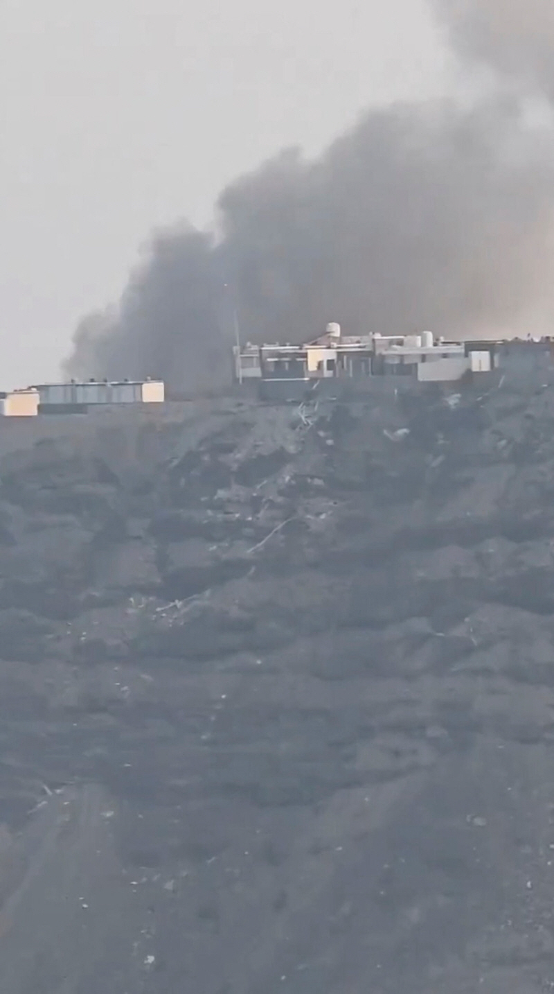SAUDI-YEMEN/ADEN-... <YONHAP NO-1415> (SOCIAL MEDIA via REUTERS)