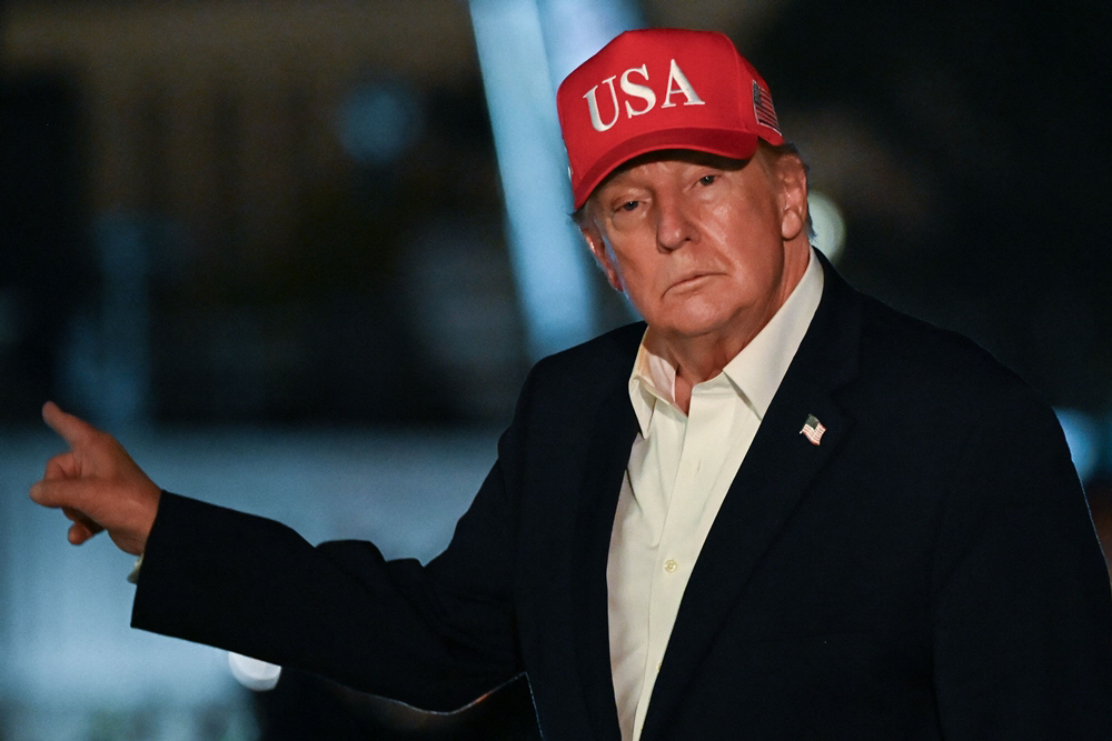 US-POLITICS-TRUMP <YONHAP NO-7404> (AFP)