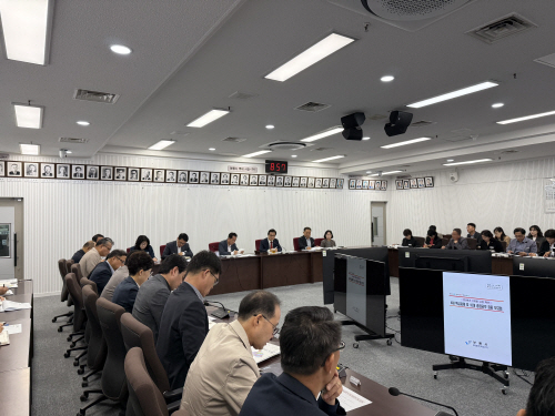 보령시 정책 보고회
