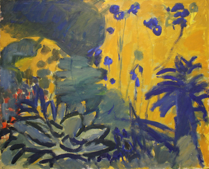 임직순_palm tree_1996, 캔버스에 유채, 72.5x90.5cm_미공개유작