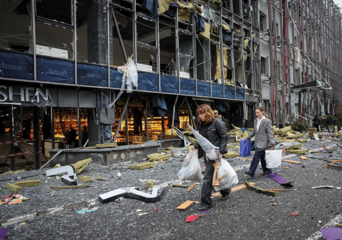 UKRAINE-CRISIS/ATTACK-KYIV