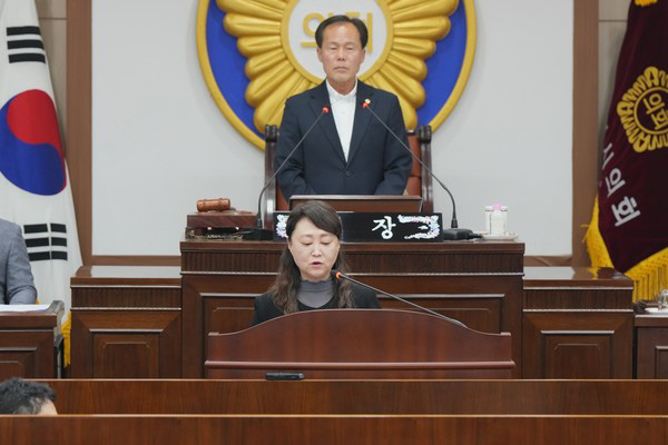 윤경례 의원 5분 자유발언