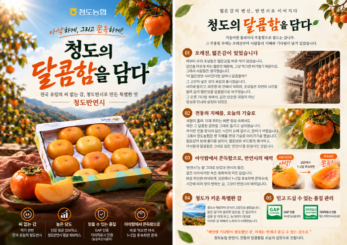 청도 반연시, 전통의 달콤함