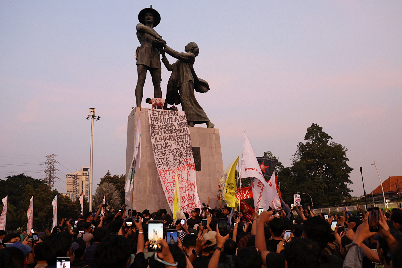 INDONESIA-PROTESTS/ <YONHAP NO-6419> (REUTERS)