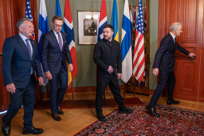 TOPSHOT-NORWAY-UKRAINE-US-FINLAND-DIPLOMACY