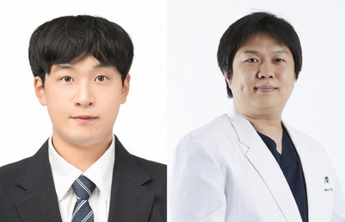 왼쪽부터 순천향대천안병원 장성웅 방사선사_영상의학과 이형남 교수f