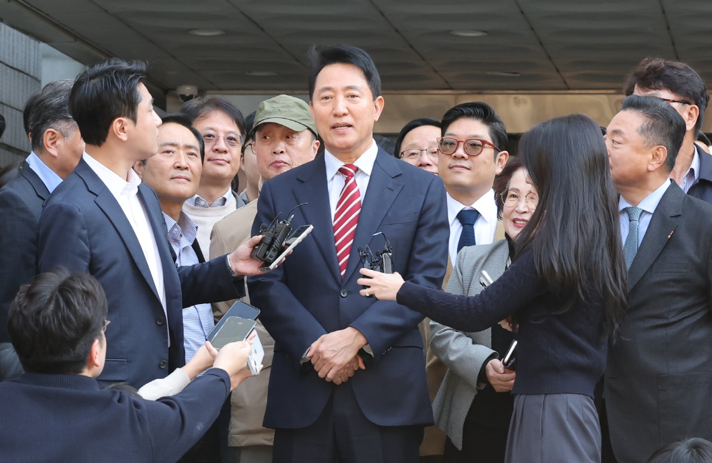 항소심 무죄, 입장 밝히는 오세훈 서울시장