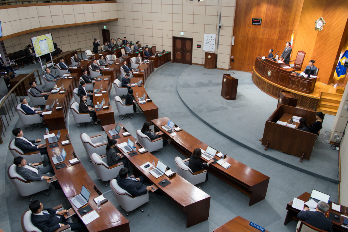 10월 23일 제287회 임시회 폐회