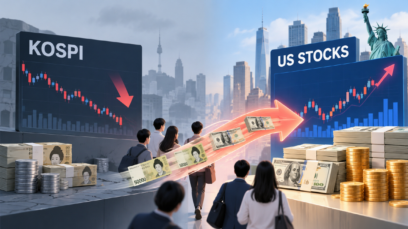 Capital Flows from KOSPI to U.S. Stocks