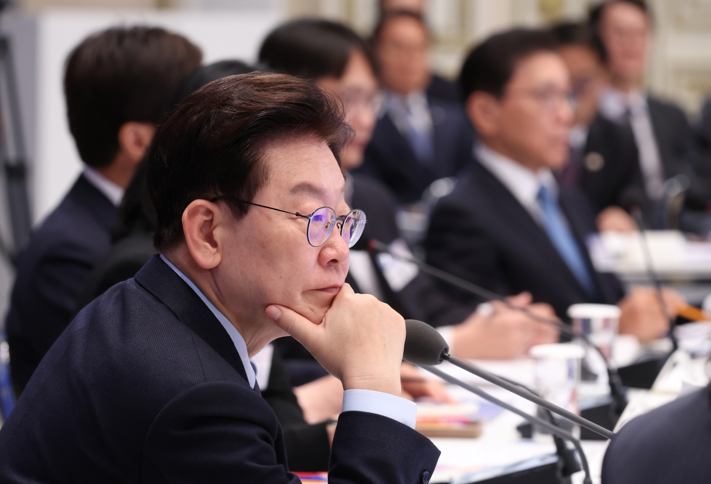 발언듣는 이재명 대통령