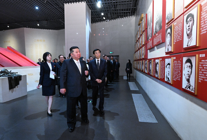 CHINA-LIAONING-DANDONG-WANG HUNING-DPRK-KIM JONG UN-VISIT (CN)