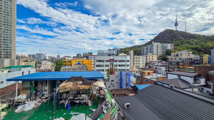 남산 고도제한 관련 중구 회현동-필동1