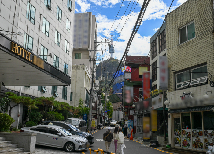 남산 고도제한 관련 중구 회현동-필동