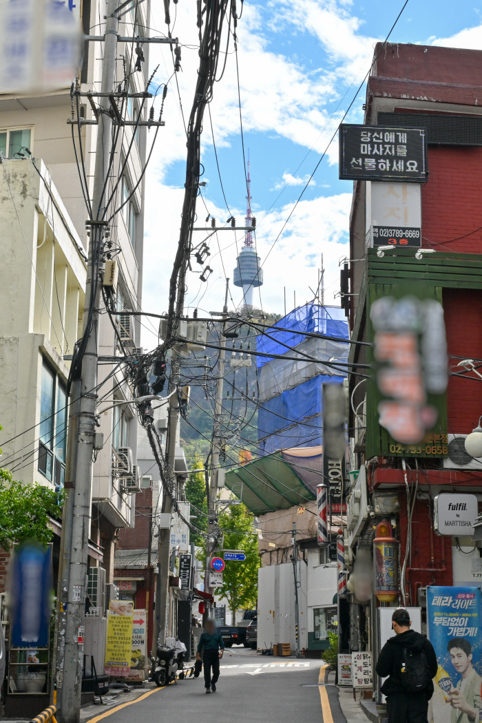 남산 고도제한 관련 중구 회현동-필동2