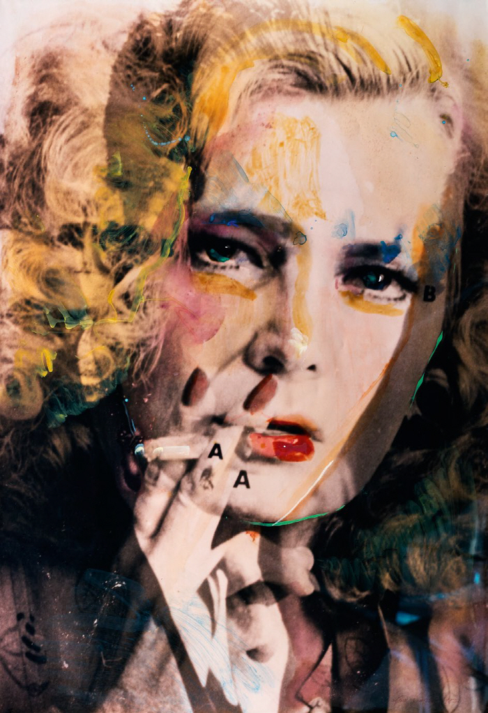 6. 롤랜즈-보가트(Rowlands-Bogart), 1980-1988, 아카이벌 피그먼트 프린트에 아크릴릭, 35.6×27.9cm
