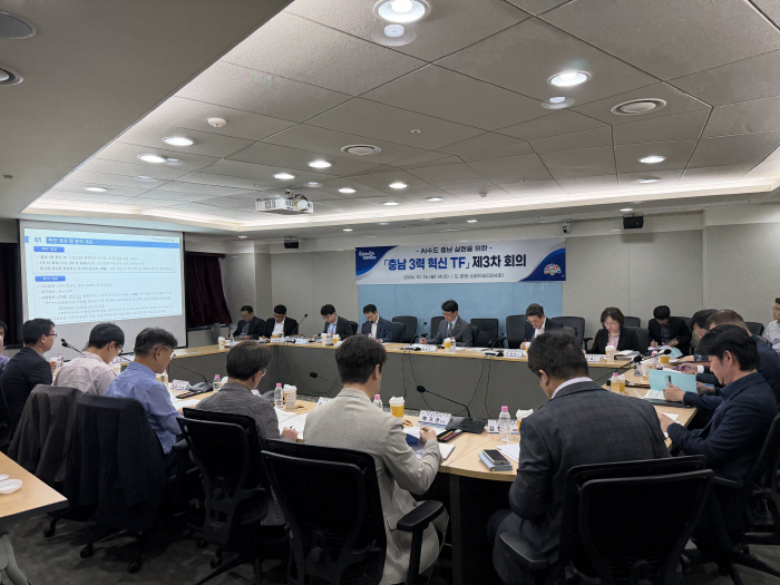 충남 3력 혁신 전담조직 회의