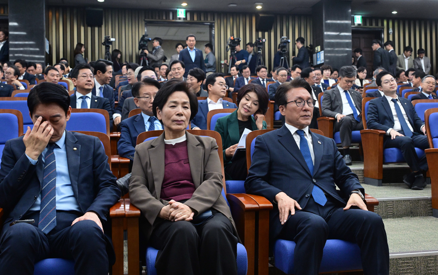 [포토] 더불어민주당 의원총회