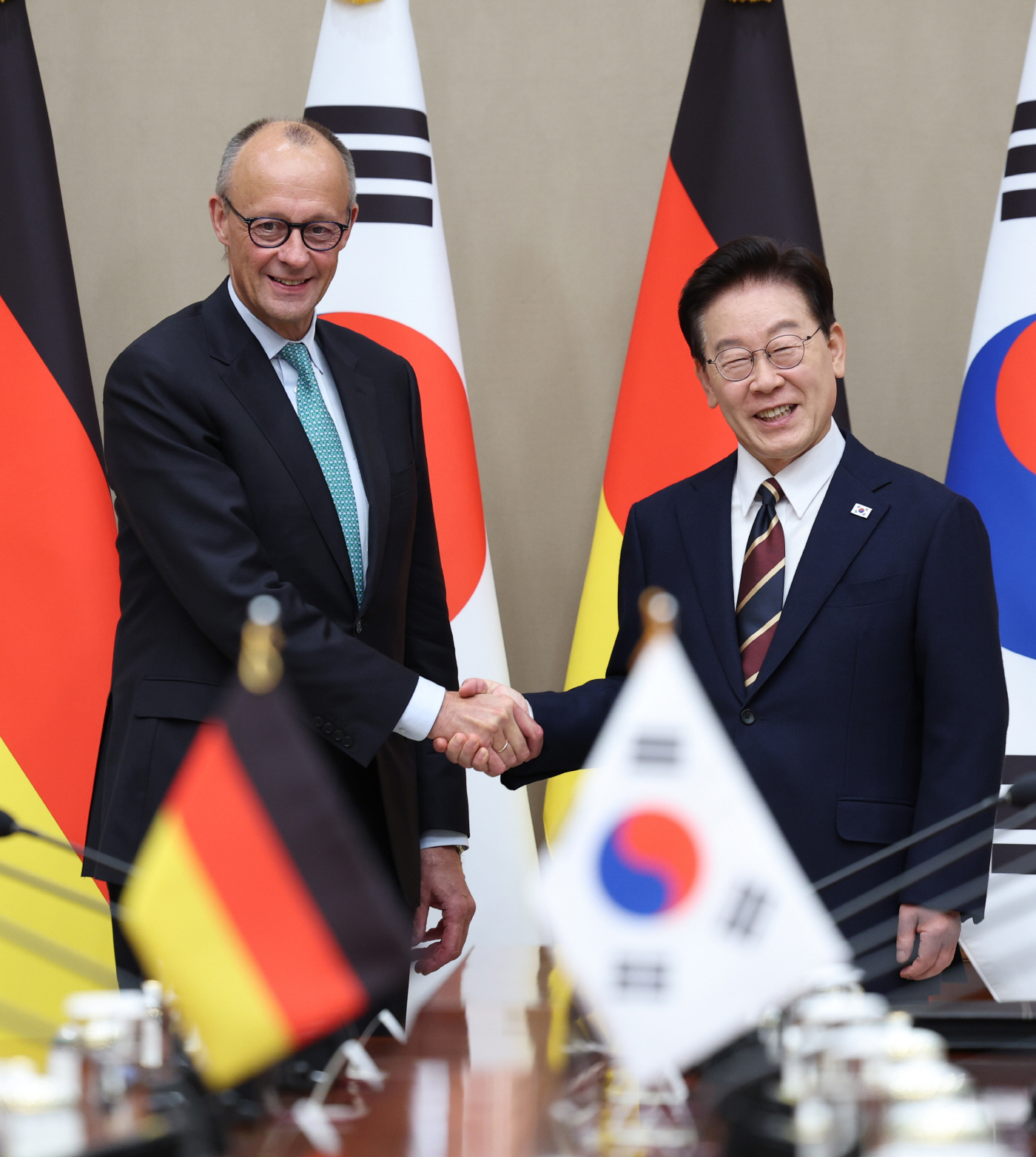 한-독 확대정상회담<YONHAP NO-6554>