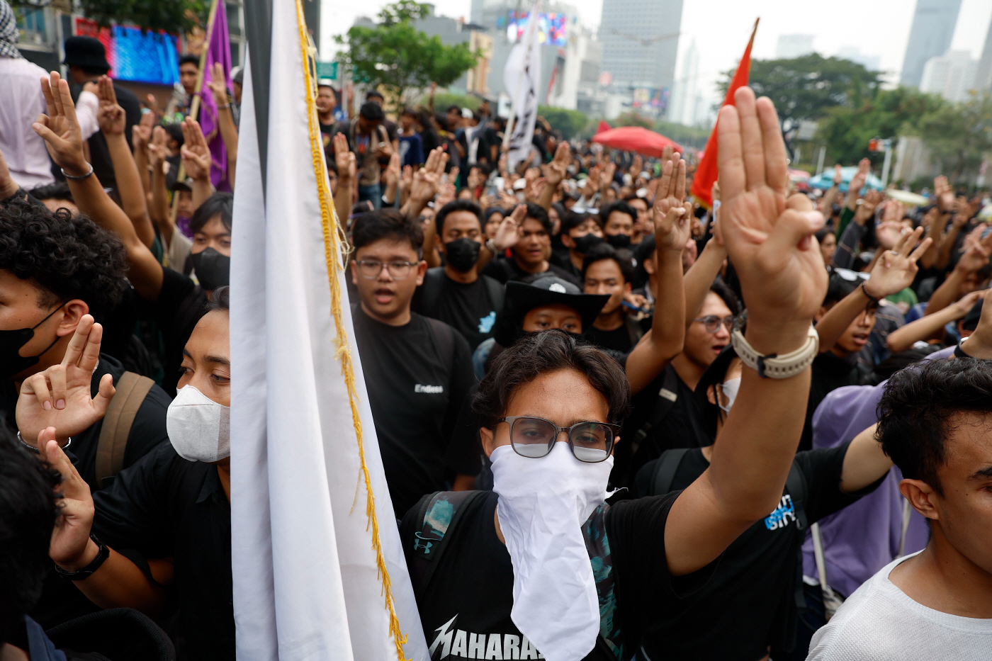 epaselect INDONESIA PROTEST <YONHAP NO-7242> (EPA)