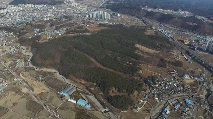 울산 KTX역세권 복합특화단지 개발사업지 전경