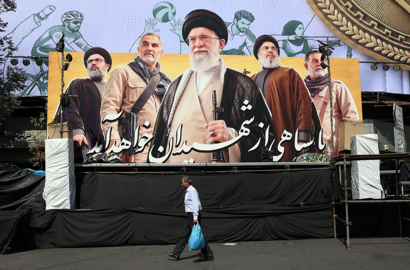 IRAN US ISRAEL CONFILICT <YONHAP NO-5534> (EPA)