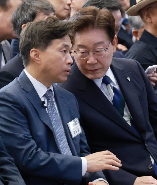이재명 대통령과 곽노정 SK하이닉스 대표
