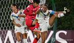 U-20 女축구, 베네수엘라와 비기며 16강 적신호