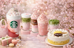 [아투 신상지도] 벚꽃 입은 커피·디저트…유통街 봄 한정..
