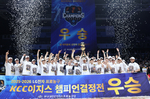 프로농구 KCC,  정규리그 6위 최초 챔프전 정상